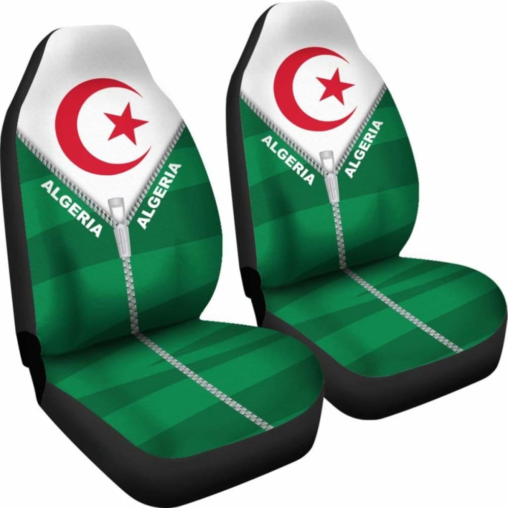 Algeria Car Seat Cover With Straight Zipper Style
