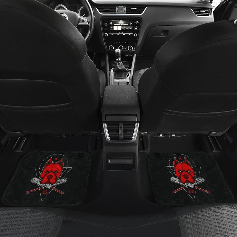 Don't Bully My Breed Pitbull Car Floor Mats