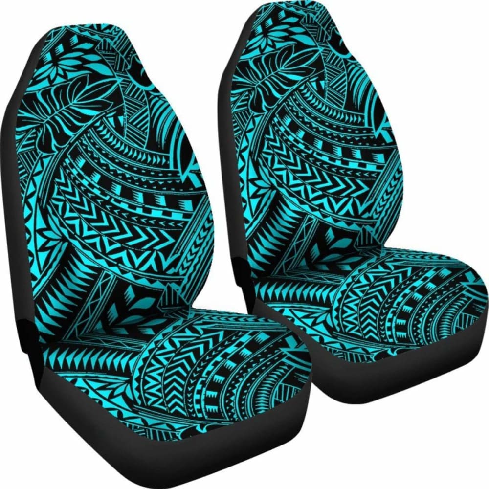 Polynesian Car Seat Cover - Polynesian Tattoo -