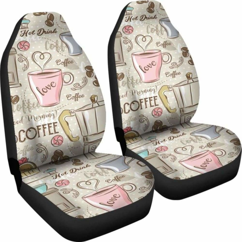 Coffee Car Seat Covers
