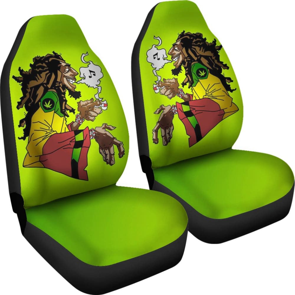 Bob Marley Rasta Car Seat Covers