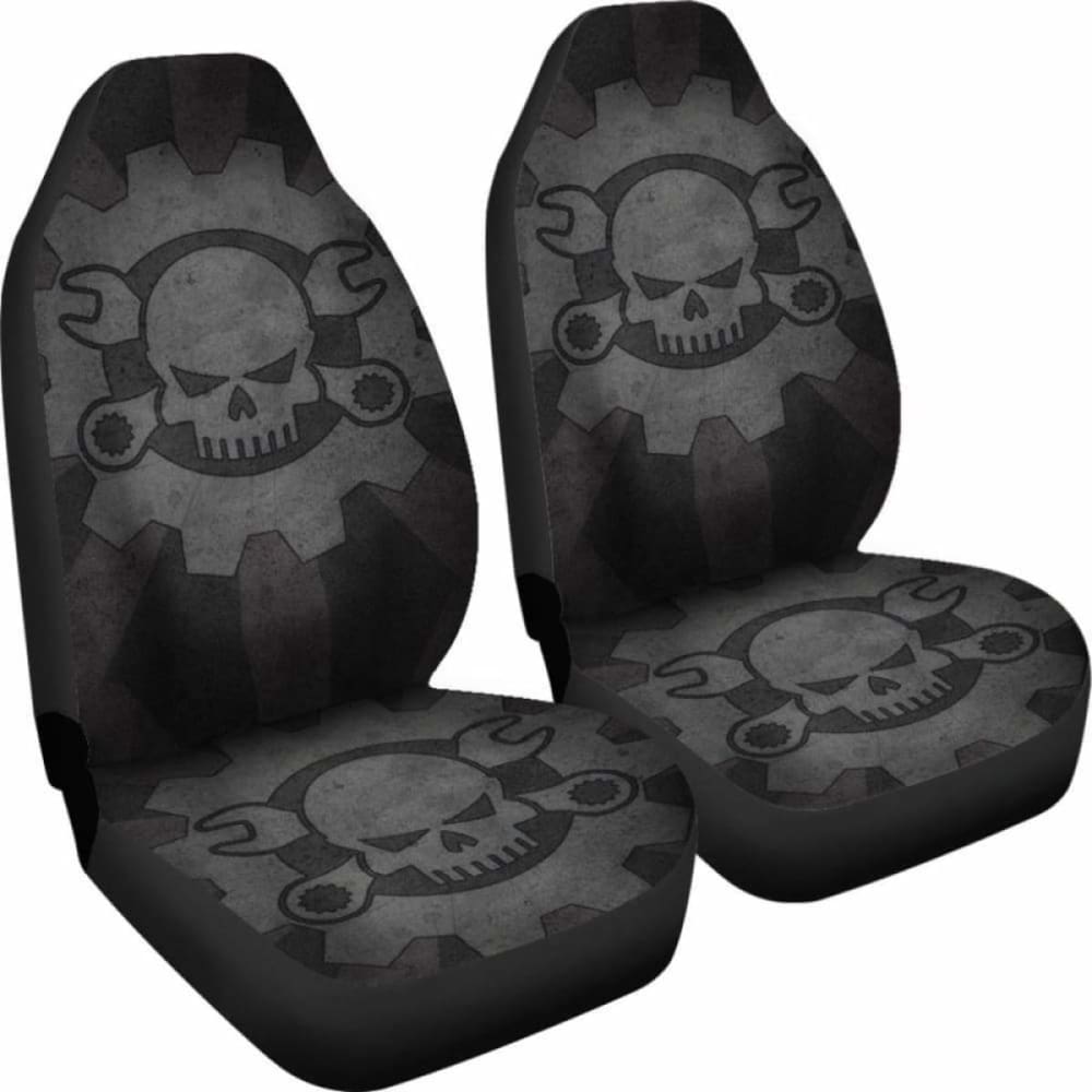 Skull N Tools Mechanic Car Seat Covers