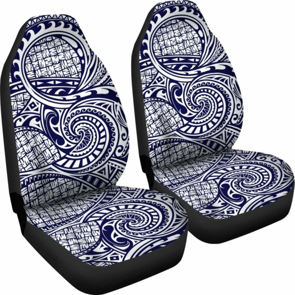 Polynesian Car Seat Cover - Polynesian Tattoo -