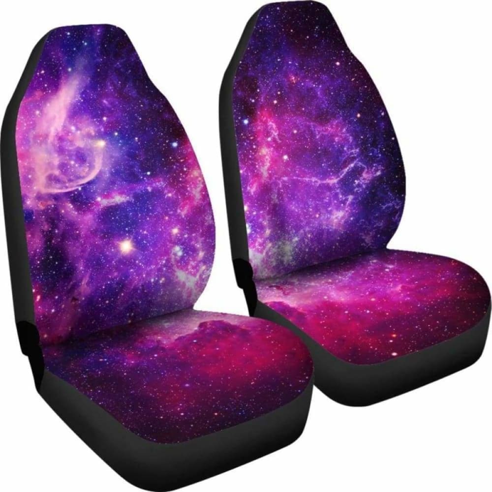 Purple Universe Car Seat Covers