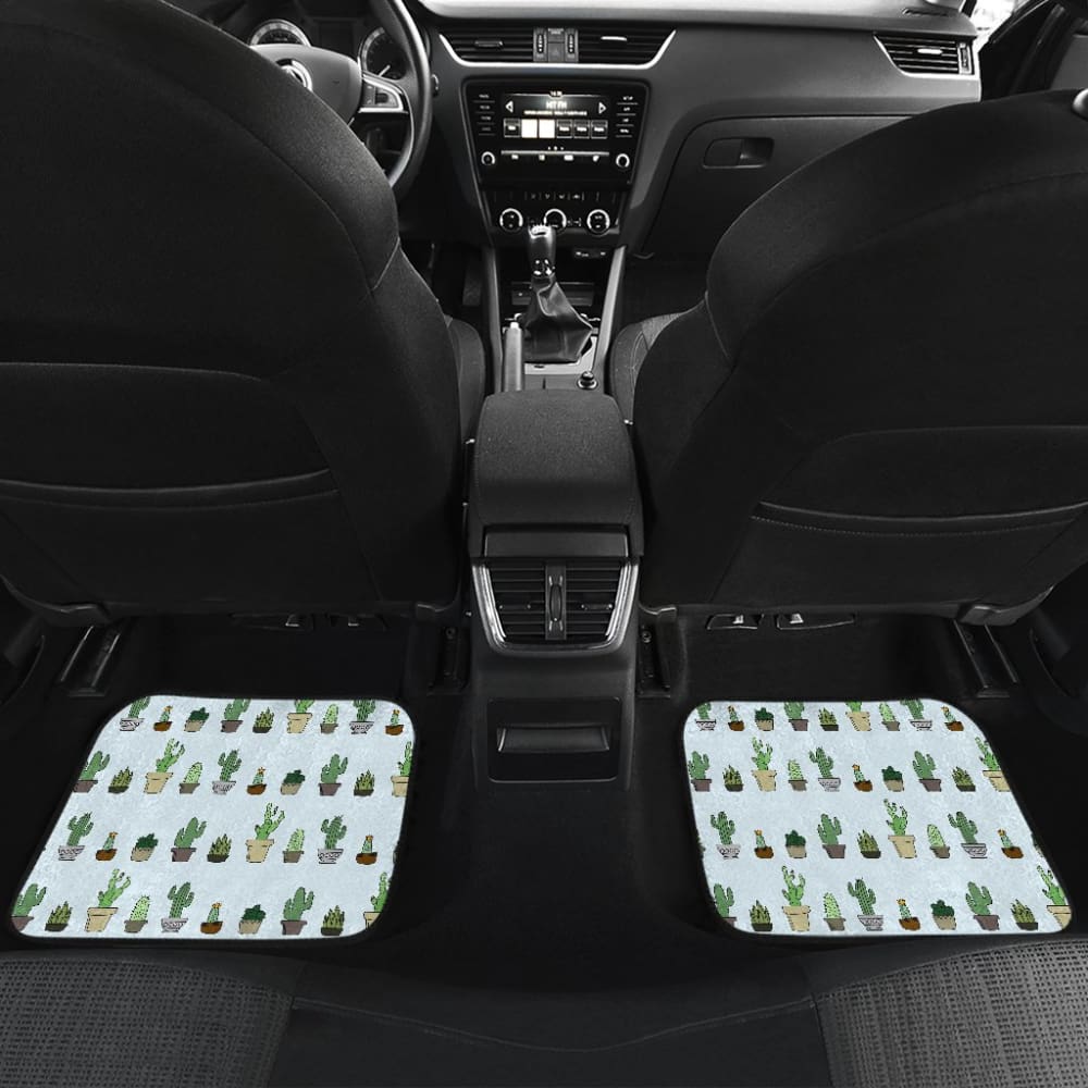 Cactus Succulent Plant Car Floor Mats
