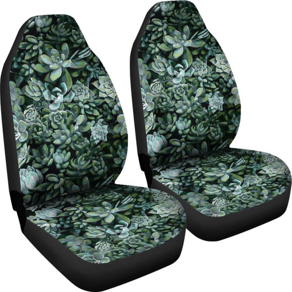 Flowers Succulent Car Seat Covers