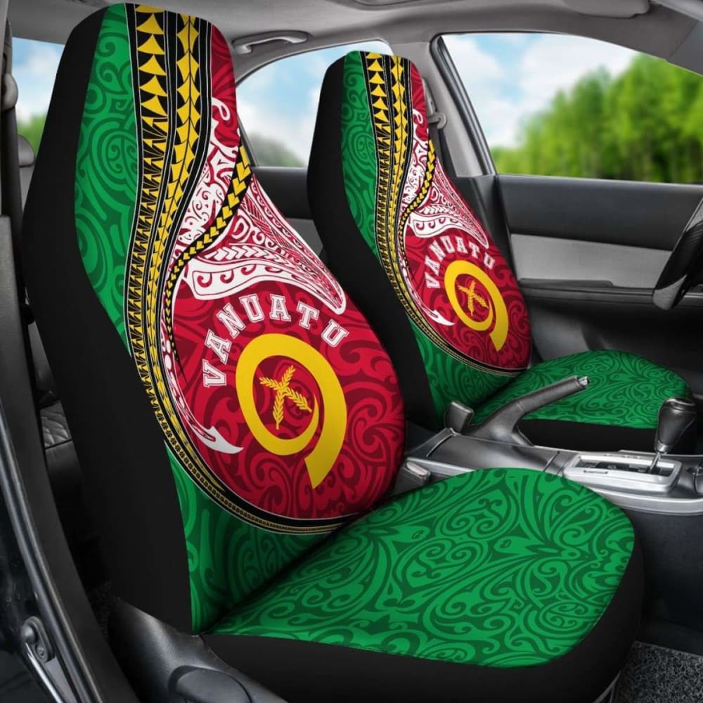 Vanuatu Polynesian Car Seat Covers Vanuatu Manta Polynesian Amazing