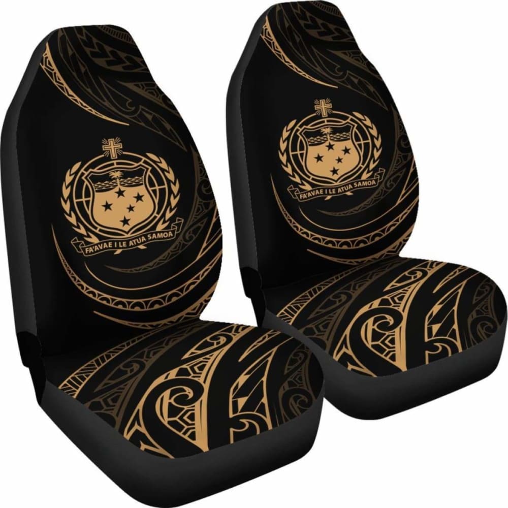 Samoa Car Seat Covers - \bGold - Frida Style -