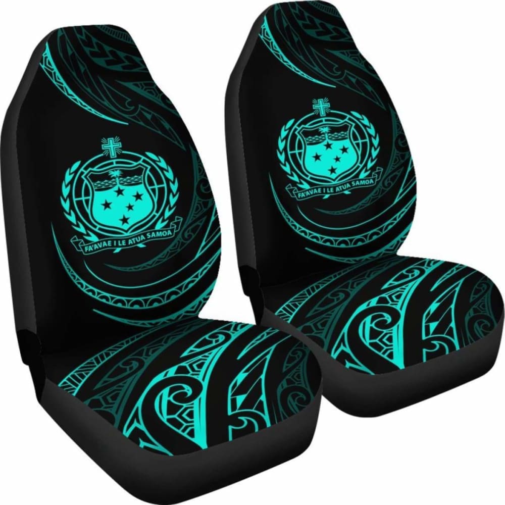Samoa Car Seat Covers - \bTurquoise - Frida Style -