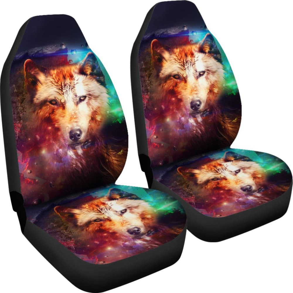 Amazing Gift Ideas Wolf Galaxy Car Seat Covers