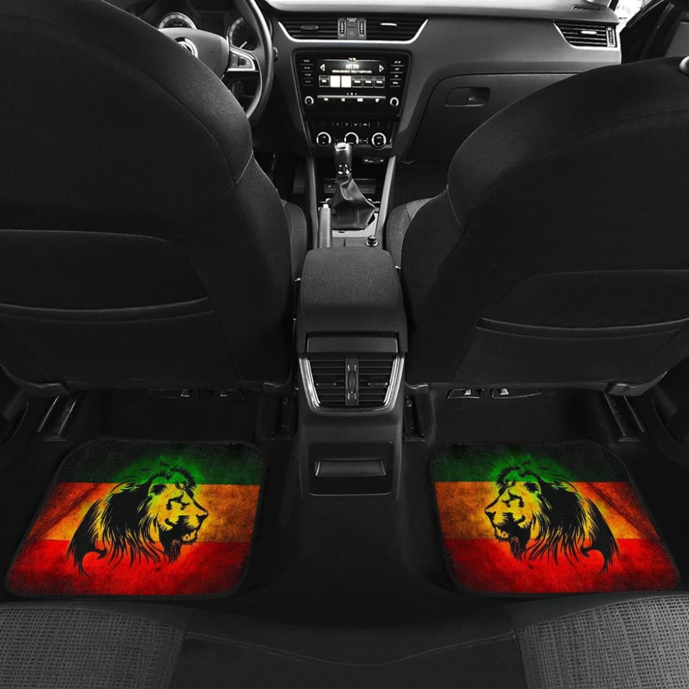 Reggae Rasta Lion Car Floor Mats