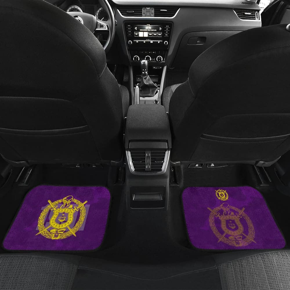 Omega Psi Phi Fraternity Car Floor Mats Camouflage