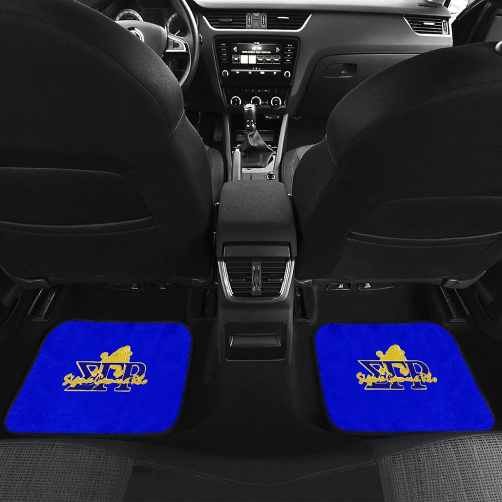 Blue Sigma Gamma Rho Car Floor Mats
