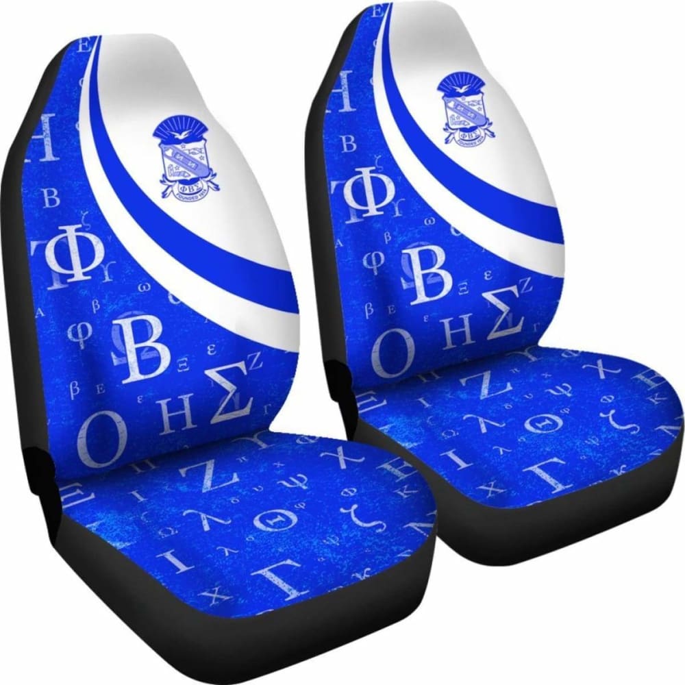 African Car Seat Covers - Phi Beta Sigma -