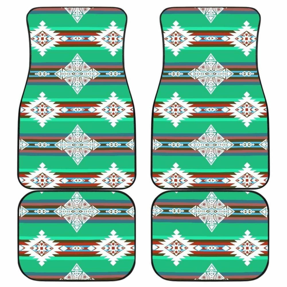 Plateau Stars Front And Back Car Mats (Set Of)