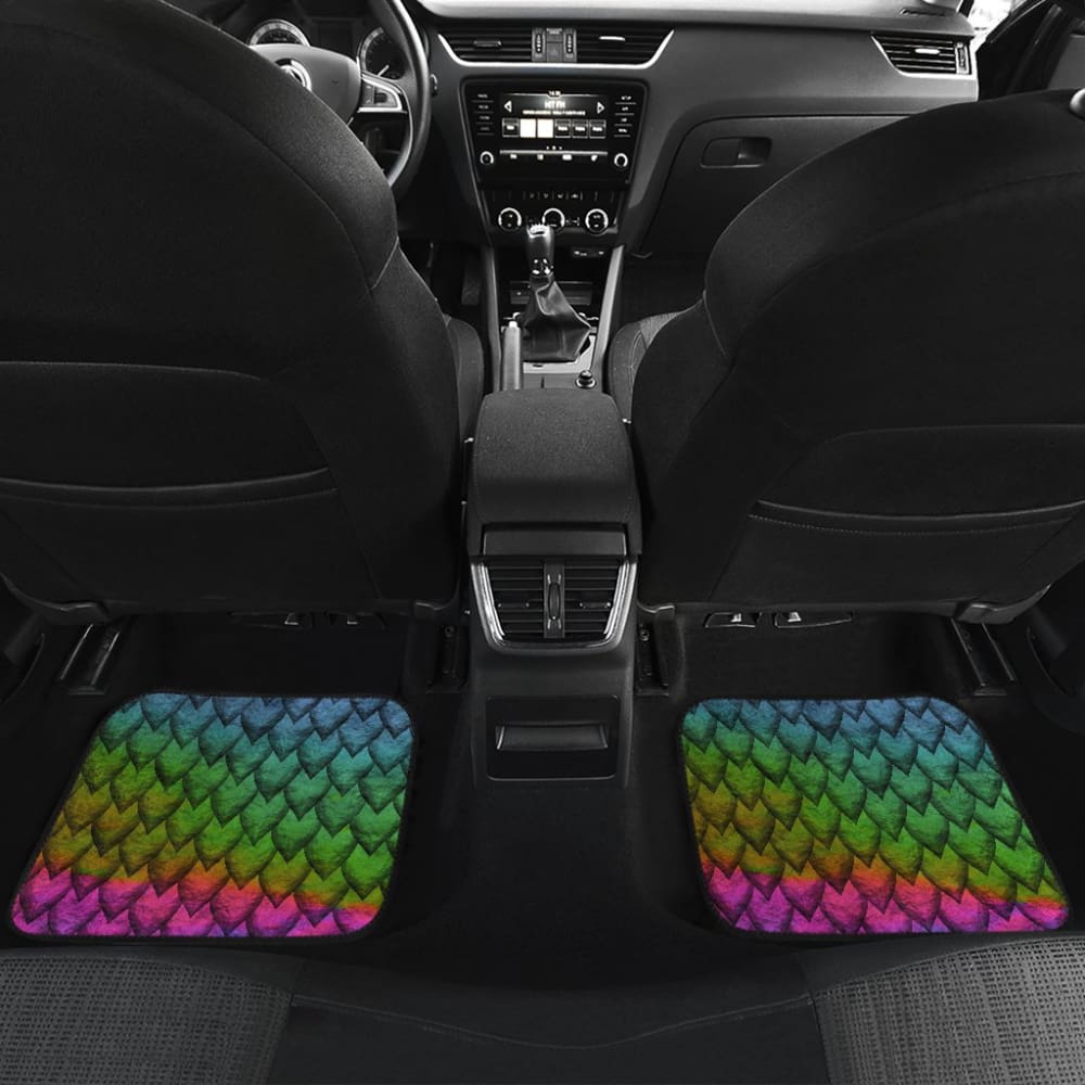 Dragons Colorful Skin Car Floor Mats