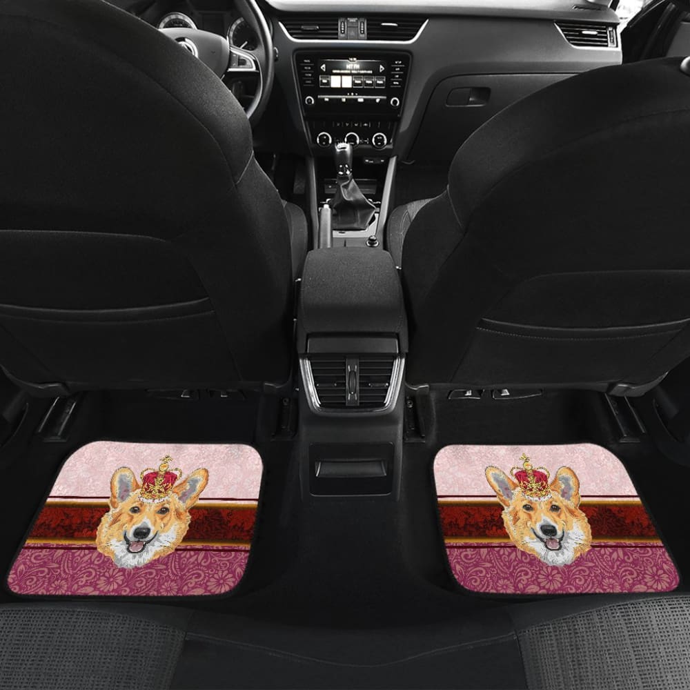 Funny Corgi Dog Design Car Floor Mats