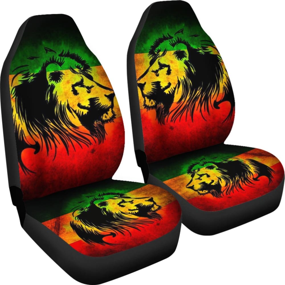 Reggae Rasta Lion Car Seat Covers