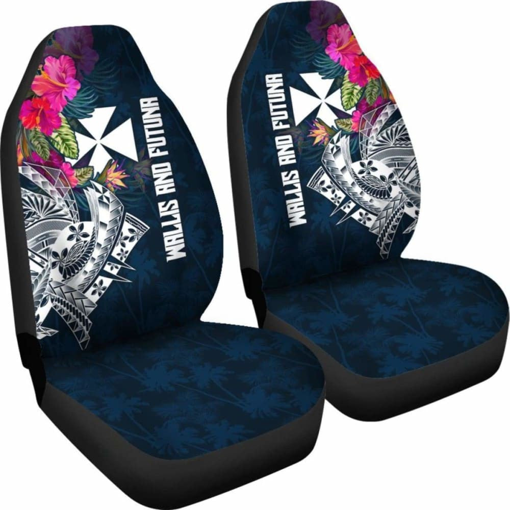 Wallis And Futuna Car Seat Covers - Summer Vibes -