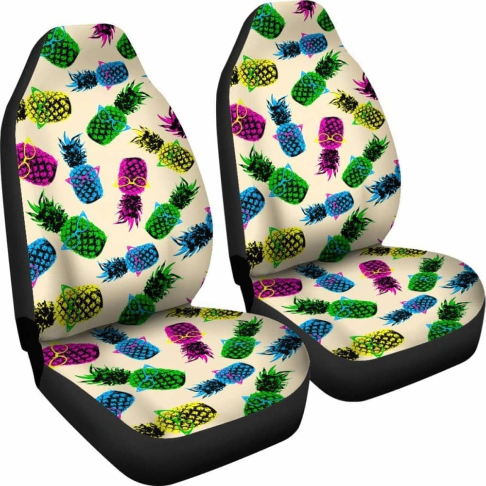 Hawaii Pineapple Car Seat Covers