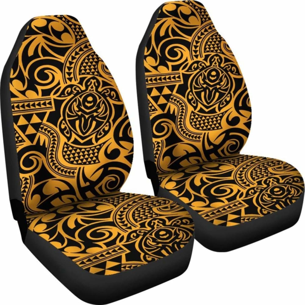 Polynesian Car Seat Cover - Polynesian Tattoo -
