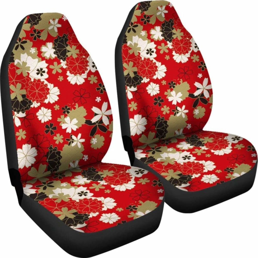 Japan Floral Pattern Car Seat Cover