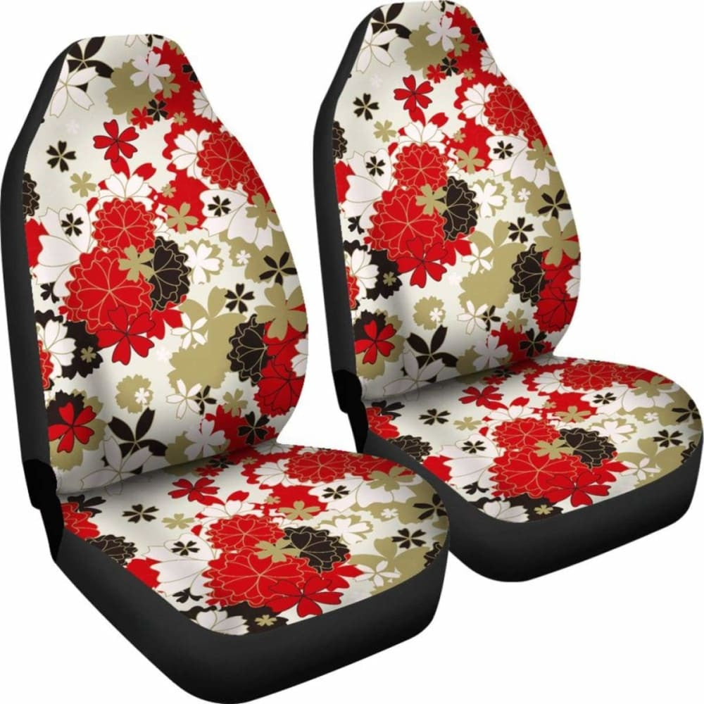 Japan Floral Pattern Car Seat Cover