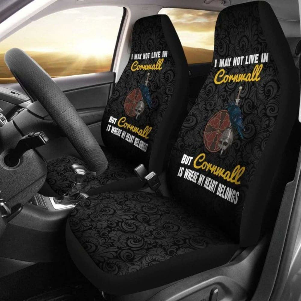 Cornwall Where My Heart Belong Car Seat Covers