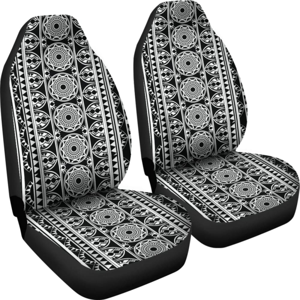 Polynesian Car Seat Cover - Polynesian Tattoo -