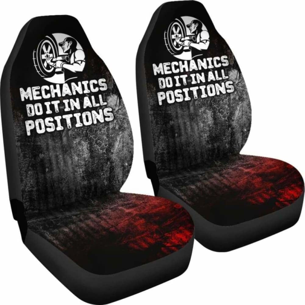 Mechanic Positions Car Seat Covers