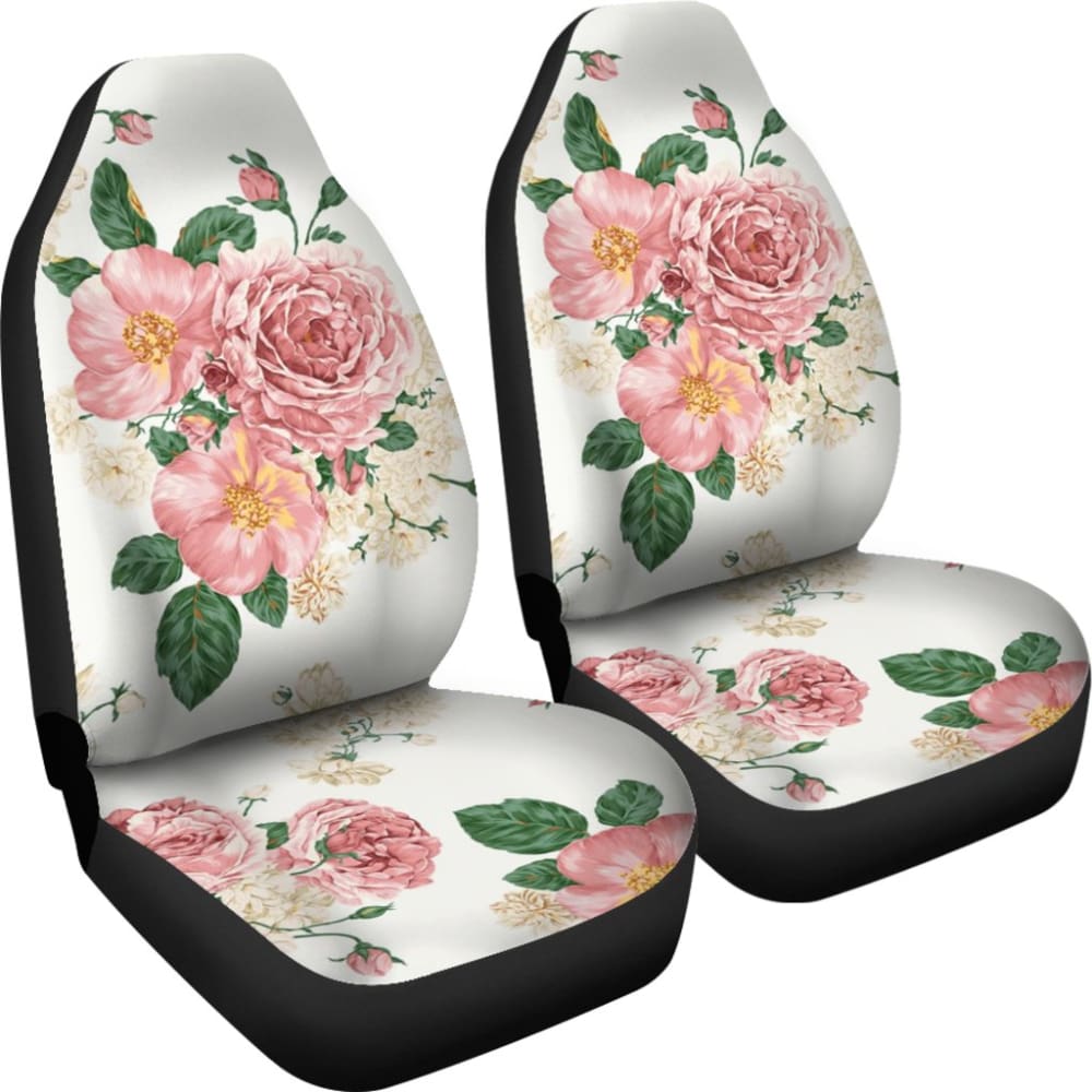Amazing Rose Pattern Beautiful Car Seat Covers