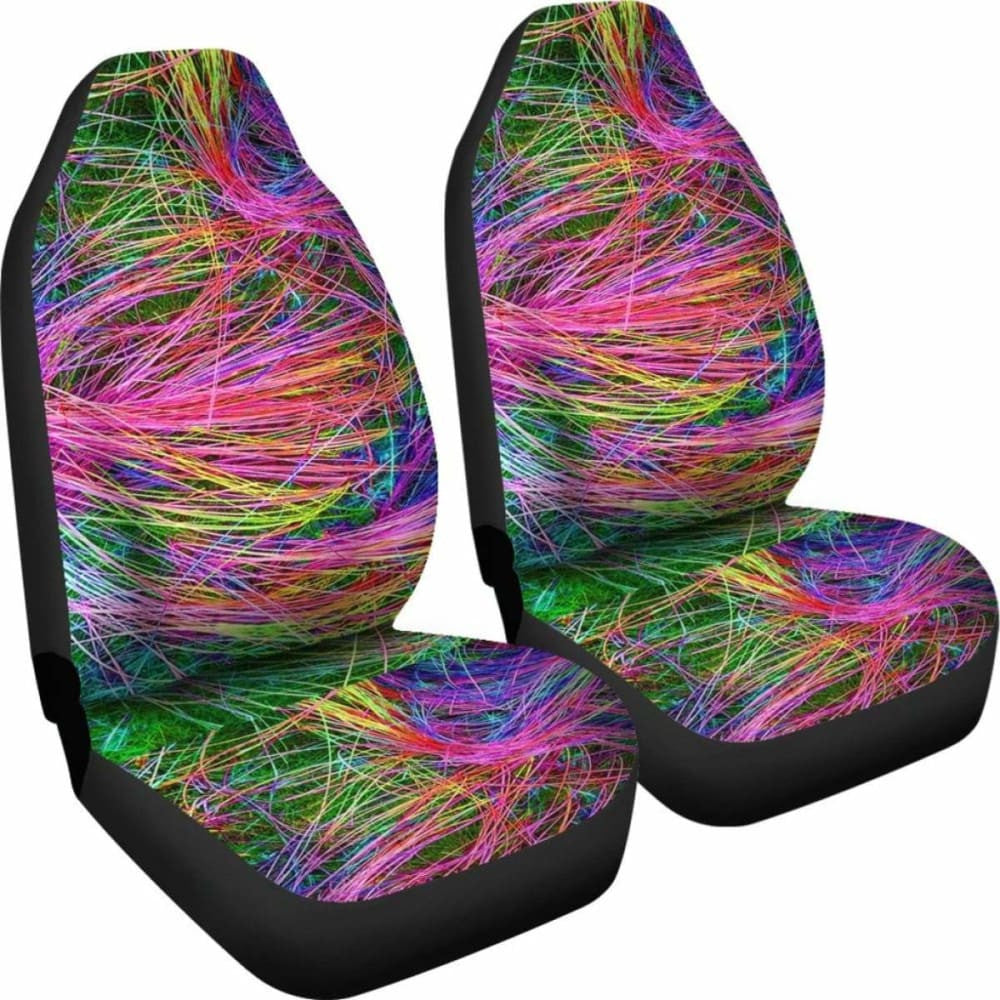 Seat Covers - Abstract Neon