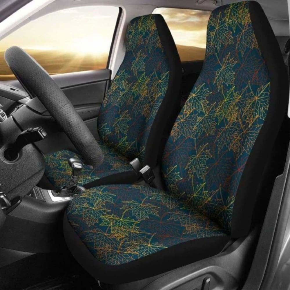 Canada Maple Leaf Pattern Car Seat Covers