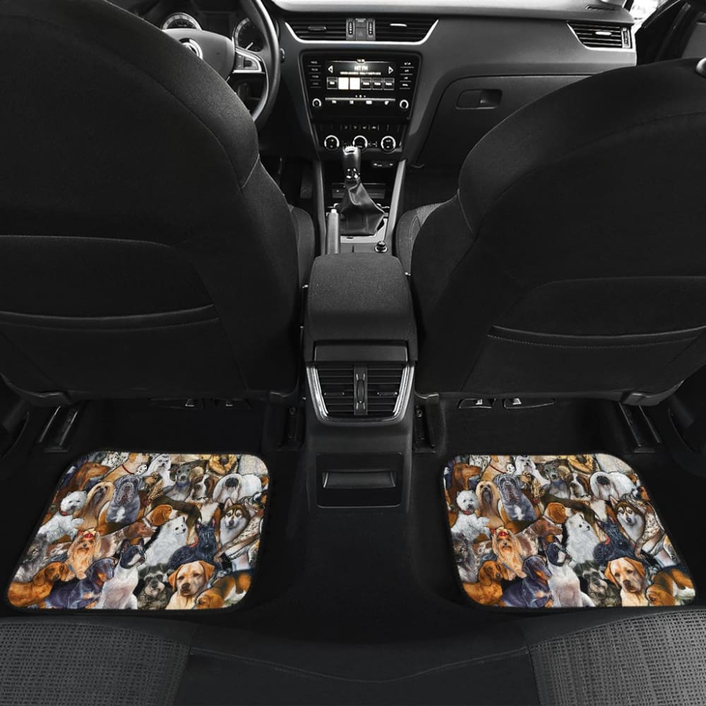 Tibetan Spaniel Full Face Car Floor Mats
