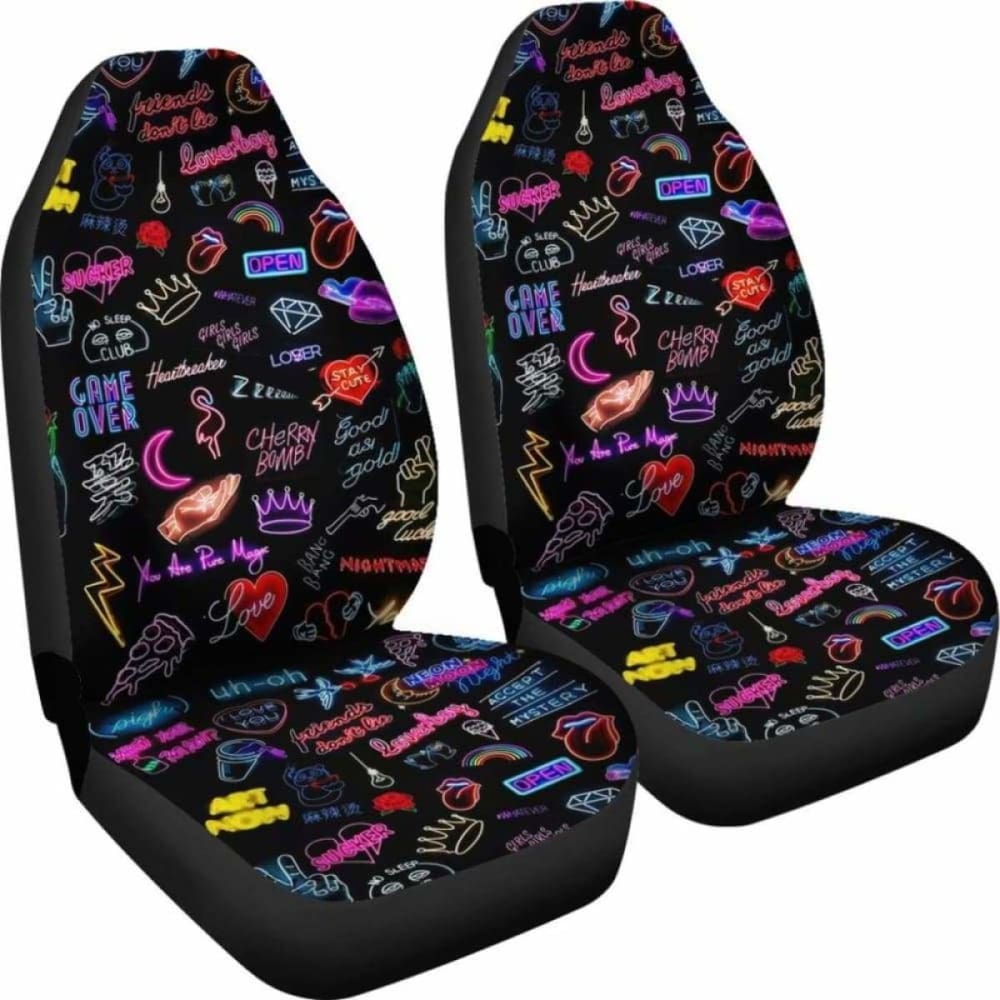 Neon Seat Covers