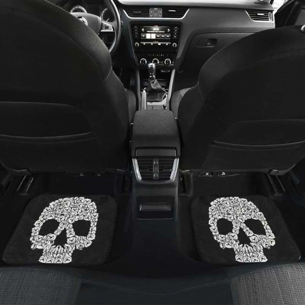 Skull Bears Car Floor Mats