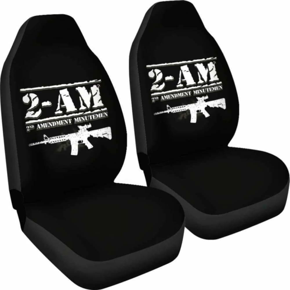 Second Amendment Minutemen Car Seat Covers