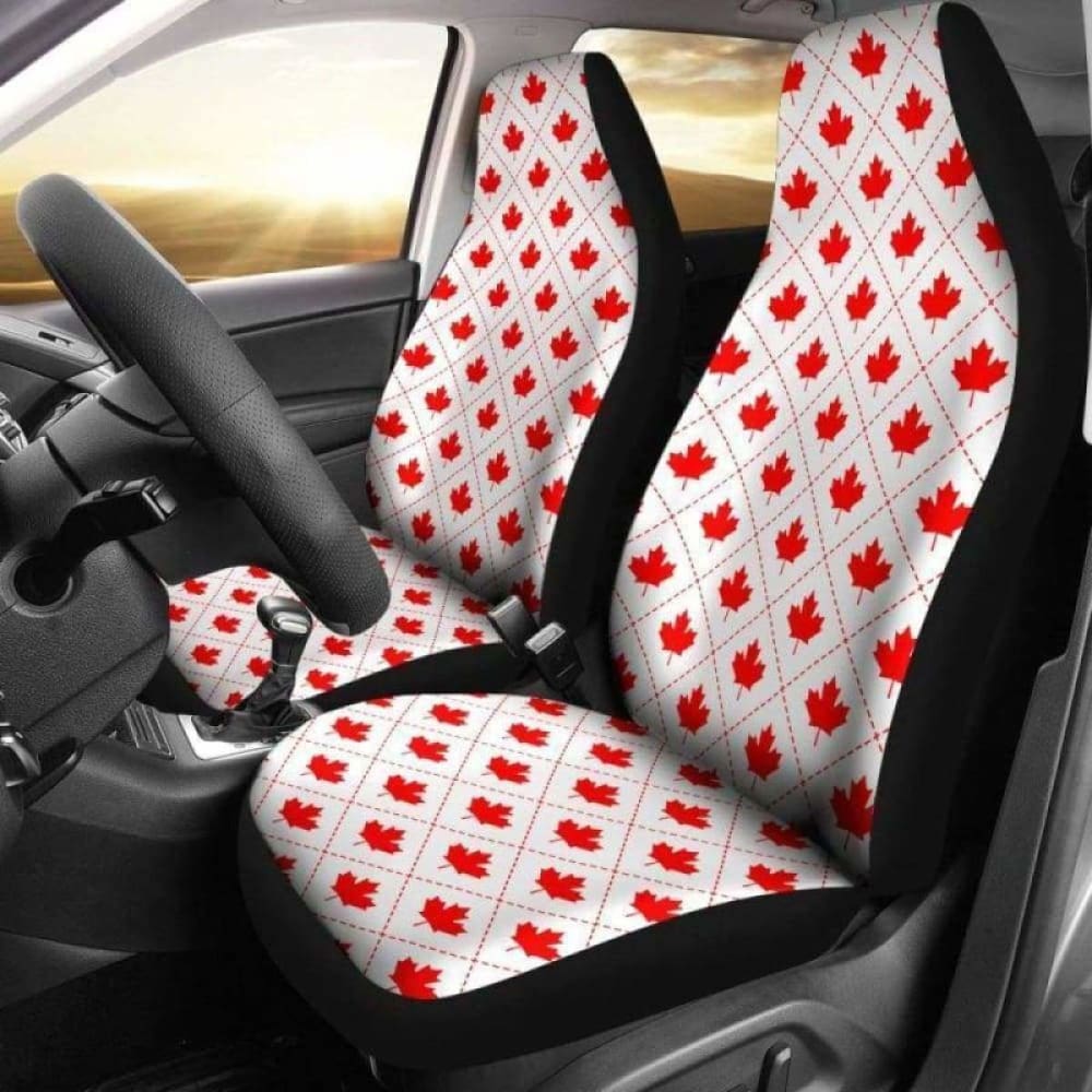 Canada Maple Leaf Car Seat Covers