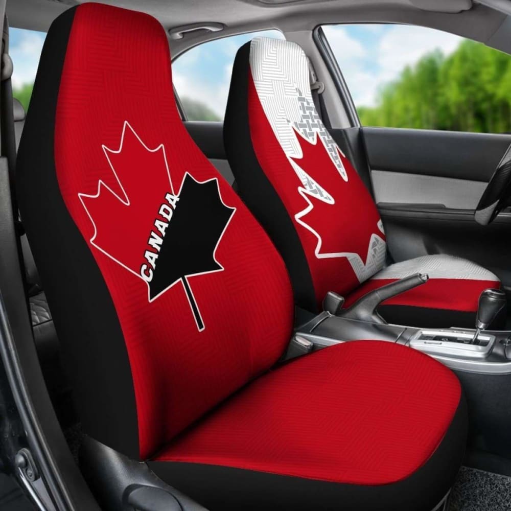 Canada Car Seat Covers - Maple Leaf Special