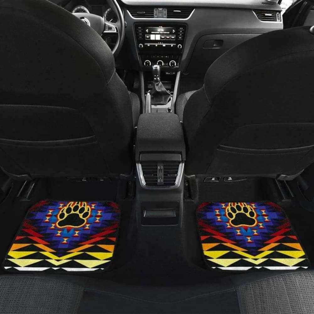 Sunset Bearpaw Car Floor Mats