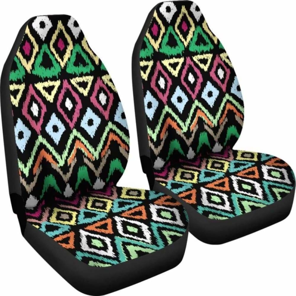 Southwest Najo Native American Watercolor Auto Seat Covers