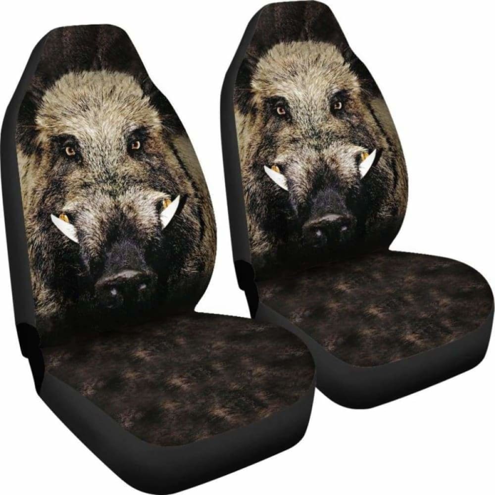 Wild Boar Car Seat Cover
