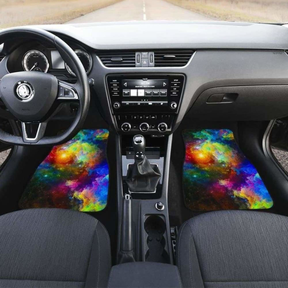 Colorful Universe Car Floor Mats