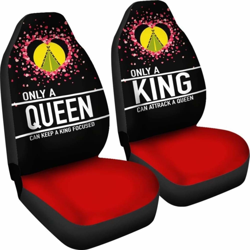 (Sivage) Wallis And Futuna Car Seat Covers Couple Valentine Nothing Make Sense (Set Of Two)