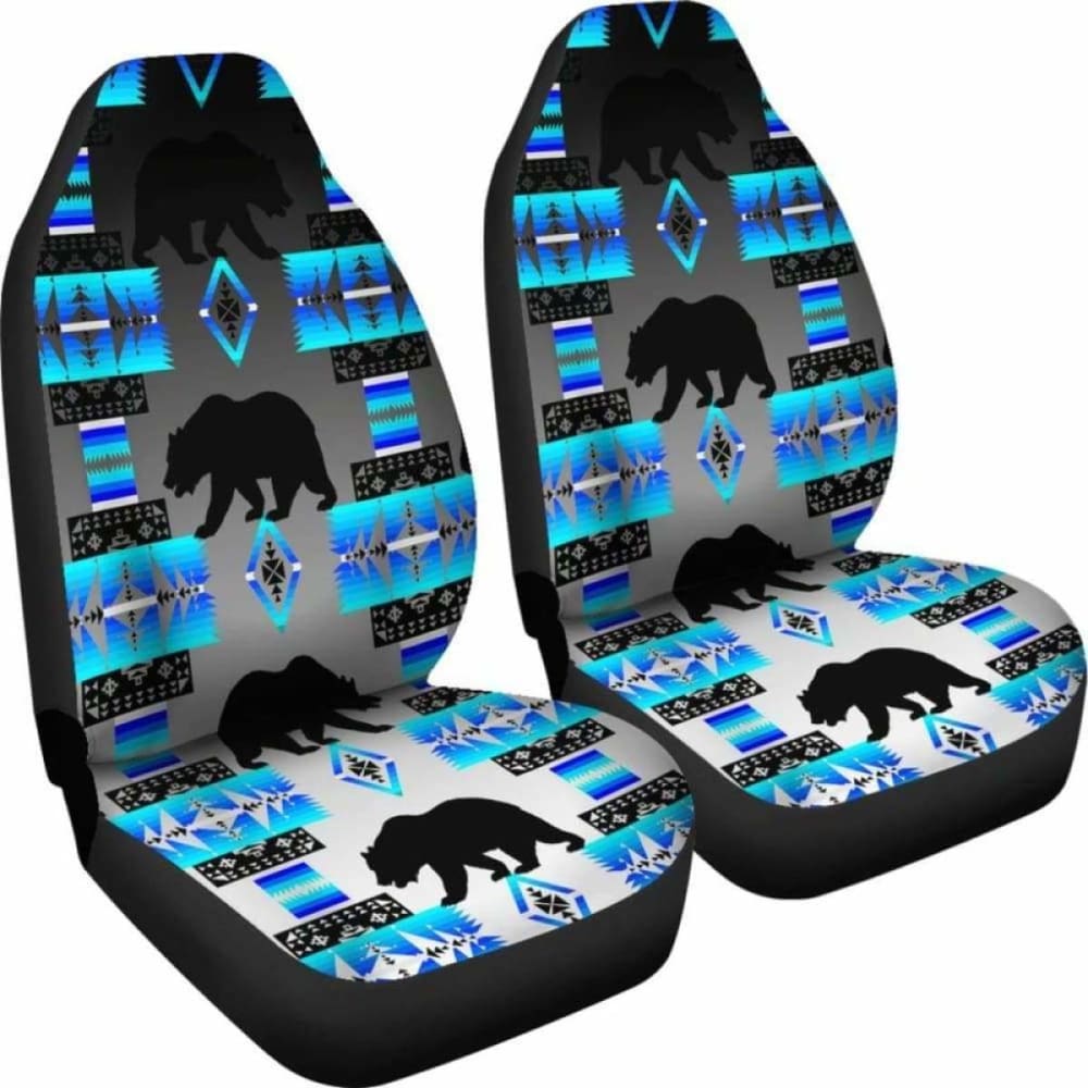 Real Bear Midnight Lake Car Seat Covers