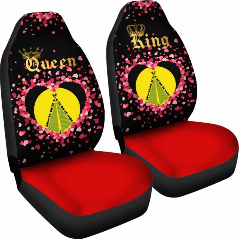 (Sivage) Wallis And Futuna Car Seat Cover Couple King/Queen (Set Of Two)