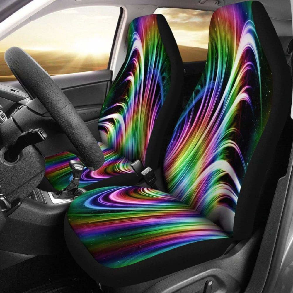 Rainbow Bucket Seat Covers