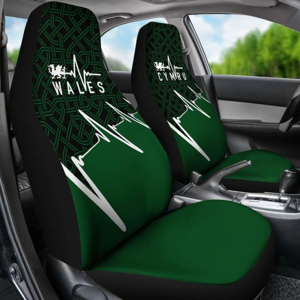 Wales Car Seat Covers - Wales In My Heartbeat