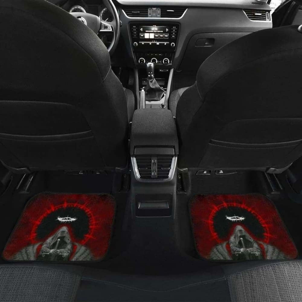 Death Angel In Dark Theme Car Floor Mats