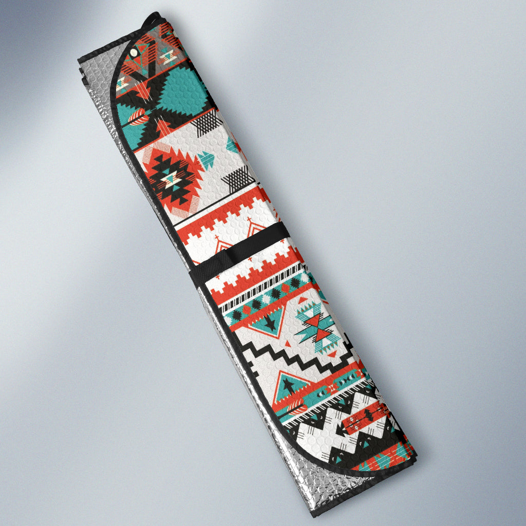 Aztec Design Car Auto Sun Shades